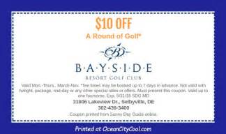 The Bay Side Resort Golf Club Coupon Is 10 Off A Round Of Golf