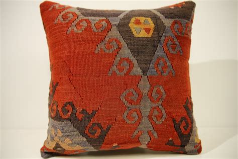 Turkish Handmade Kilim Pillow Sofa Pillow 1530 By Kilimlife