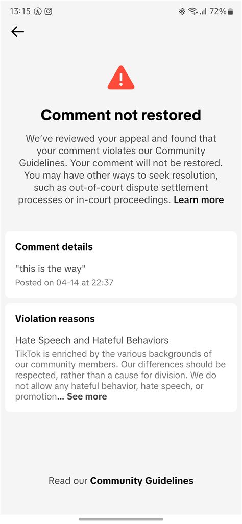 Since when is it hate speech to quote the mandalorian on a star wars