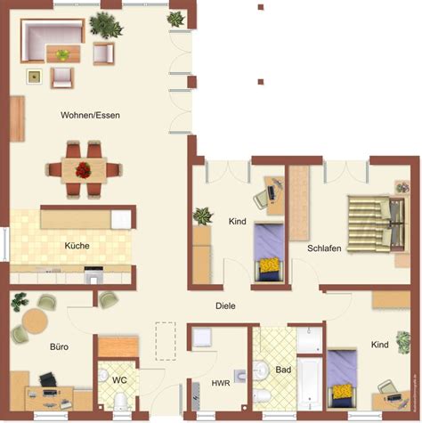 Häuser, die lediglich von zwei personen bewohnt werden, bieten ausreichend je nach grundriss fallen die zimmer mehr oder weniger geräumig aus, doch die größe allein ist nicht entscheidend. winkelbungalow grundrisse 5 zimmer | Haus bungalow ...