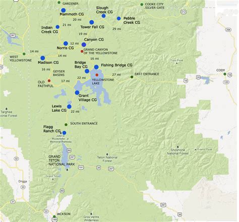 Map Of Yellowstone National Park 2024 London Top Attractions Map