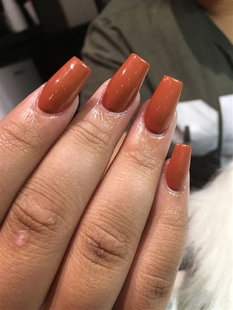 Fall Burnt Orange Nail Designs To Get You Ready For The Season The Fshn