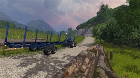 Log Trailer With Autoload V10 • Farming Simulator 19 17 22 Mods