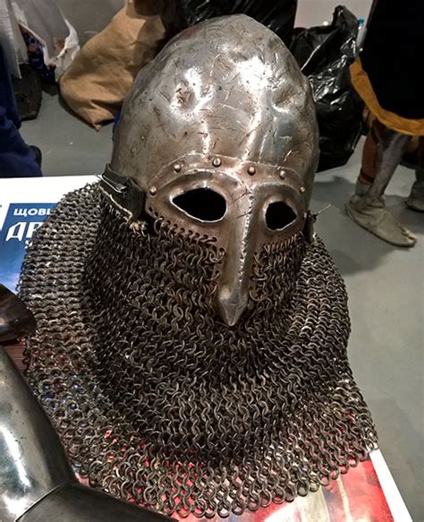 Medieval Helmets With Aventail Used By Slavs And Vikings How Did They