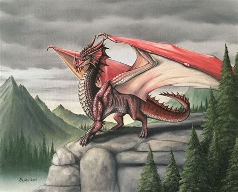 Dragon Oil On Canvas Art Oil On Canvas Painting