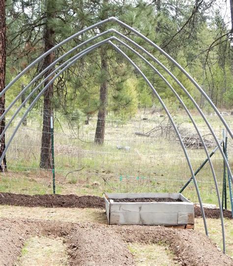 How To Build A Hoop House Style Greenhouse On A Tight Budget Country
