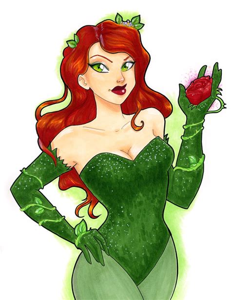 Poison Ivy By Taeha Poison Ivy Cartoon Poison Ivy Poison Ivy Dc Comics