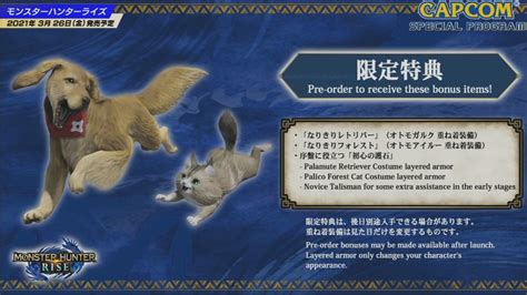 Other popular choices in pvp are boars, bats, serpents and a scorpid here and there. Pre-order Monster Hunter Rise to get cat and dog costumes ...