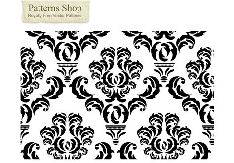 Free Damask Vector Pattern 2 Download Free Vector Art Stock Graphics