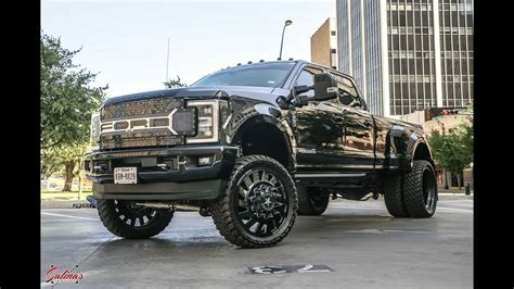 Blacked Out 2017 F350 On 26s Fully Tuned And Deleted Cruises Downtown