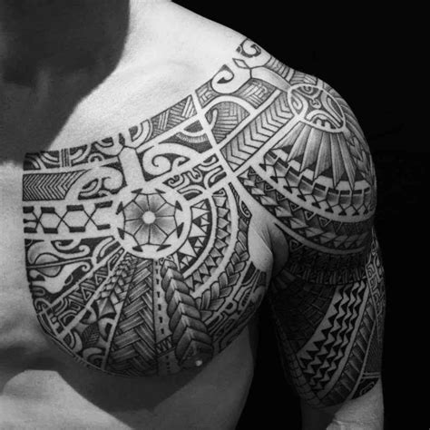 Maori Chest Chest Tattoo Designs By Janser Tatuaje Maori Tatuaje My XXX Hot Girl