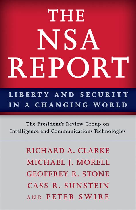 The Nsa Report By Presidents Review Group On Intelligence And