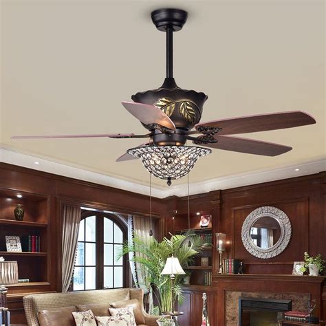 Ceiling Fan Crystal Ceiling Fan Light Kit Led Ceiling Fan Ceiling