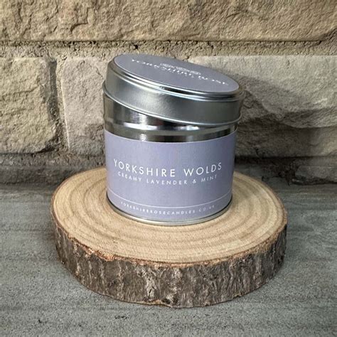 yorkshire wolds scented tin candle previously called sunday morning