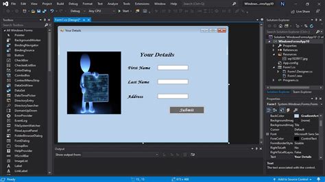 Create A Windows Forms App In Visual Studio Code With C Design Talk