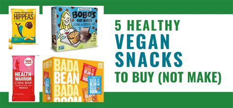5 Healthy Vegan Snacks To Buy - The Vegan's Pantry