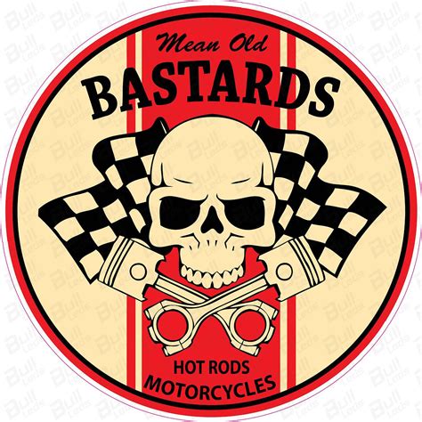 Motorcyclestickers Car Bumper Stickers Hot Rods Bumper Stickers