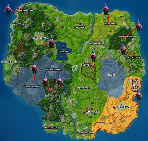 All Gnome Locations In Fortnite Og Esportsgg