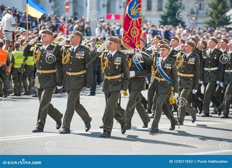 Military Parade In Kiev Ukraine Editorial Photography Image Of Army