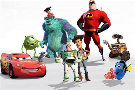Pixar Characters Size Chart With Images Movie Infogra
