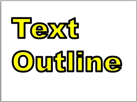 Gradient Outline For Text In Powerpoint 2010 Powerpoint Tutorials