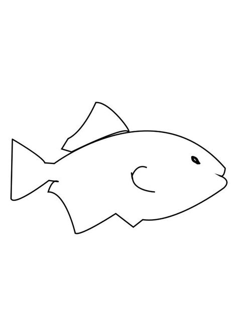 Kleurplaat vis. Gratis kleurplaten om te printen afb 27607.