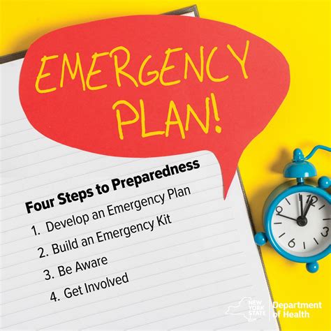 Nysdoh On Twitter The Key To Emergency Preparedness Is To Take Action
