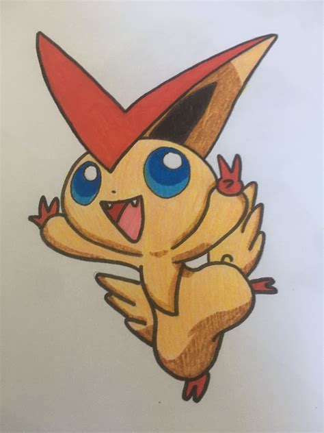 Victini Drawings Pikachu Character