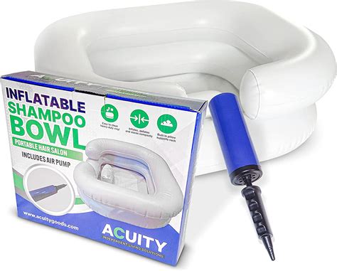 Buy Inflatable Shampoo Bowl Hair Washing Basin For Bedridden Elderly