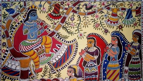 The Madhubani Paintings Simple Elegant And Meaningful