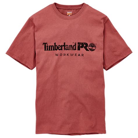 Mens Timberland Pro Short Sleeve Logo T Shirt Timberland Us Store