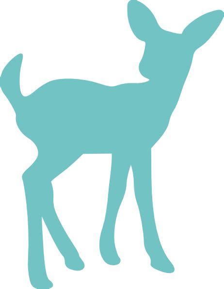 Baby Deer Clipart Free Images 2 Wikiclipart