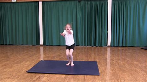 Primary Pe Lesson Ideas For Teachers Gymnastics Star Jump Youtube