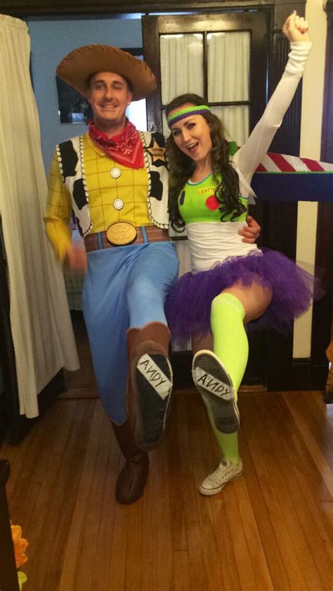 Diy Buzz Lightyear Costume Couplescostume Toystory Woody
