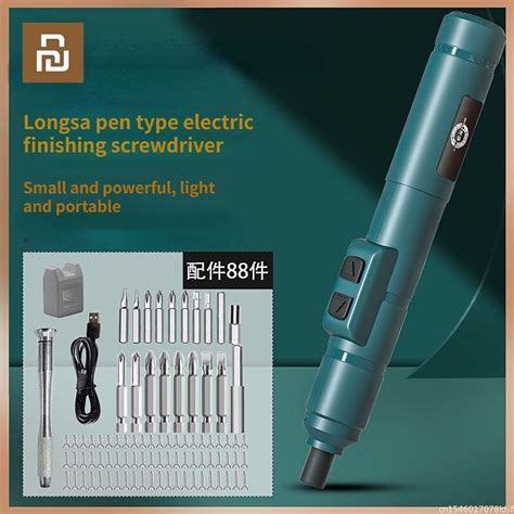 Xiaomi Longsa Tools Mini Electric Hand Drill Wireless Rechargeable