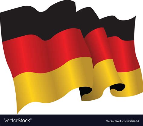 Germany Flag Royalty Free Vector Image Vectorstock