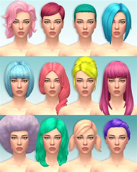 Sims Noodles Base Game Hair Recolor Vrogue My XXX Hot Girl