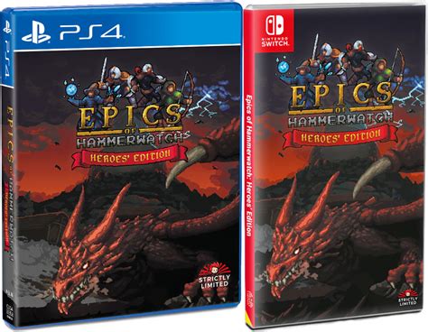 Epics Of Hammerwatch Heroes Edition Playstation 4 And Nintendo Switch