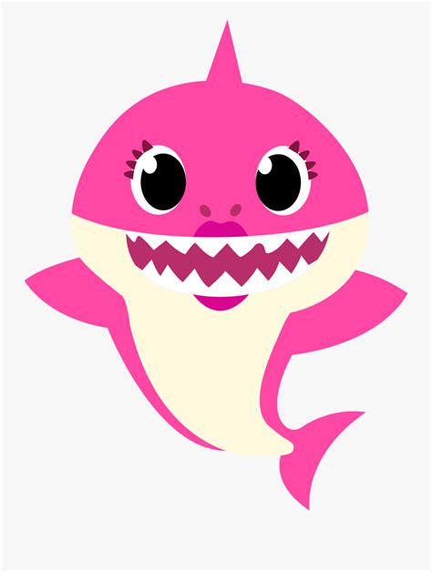 Pink Baby Shark Clipart Free Transparent Clipart Clipartkey