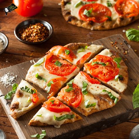 This greek flatbread pizza recipe has all the flavors of spanikopita and chicken souvlaki mixed together and then its topped off with the best homemade you can buy store bought pizza crust or flatbread, but its never the same and the dough is easy to make so why not? homemade-margarita-flatbread-pizza-picture-id470664172 ...