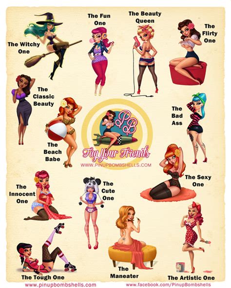 Pinup Bombshells Is The Home Of Sensual And Voluptuous Cartoon Pin Ups