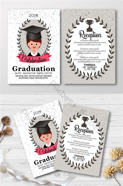 Template Kartu Ucapan Wisuda