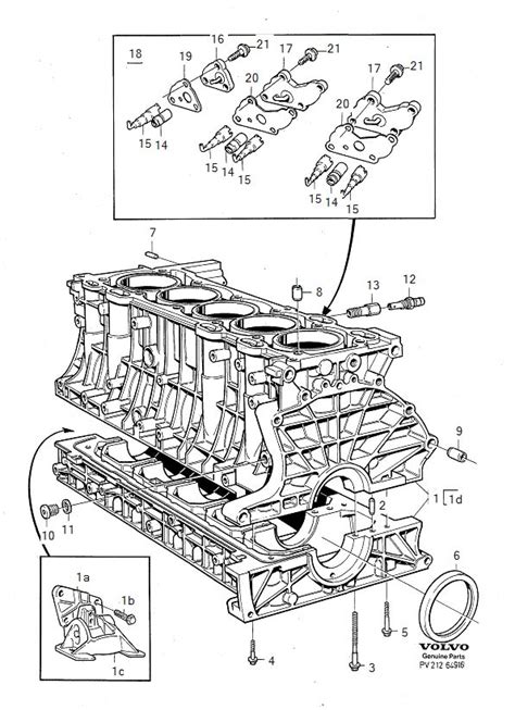 1993 volvo 850 engine diagram. Volvo 850 Pin. Block, Cylinder, Engine - 950542 | Volvo ...