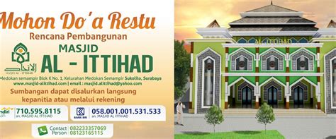Banner Pembangunan Masjid Cdr - 55+ Koleksi Gambar