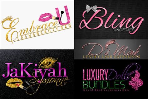 Do 3 Hair Extensions Boutique And Eyelash Logo Design For