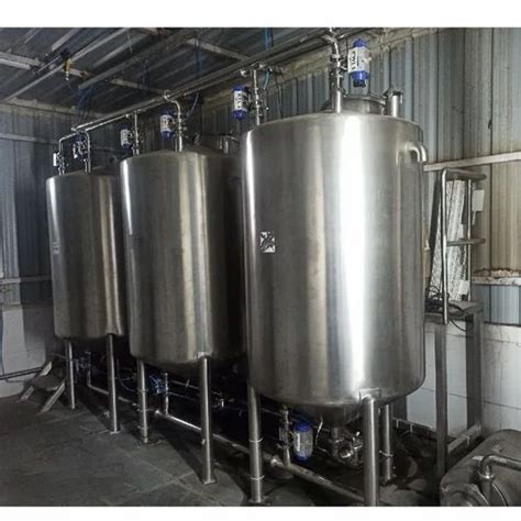 Stainless Steel Cip System Tank Capacity 500 L At Rs 400000 In Pune