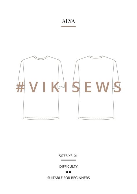 Alya T Shirt Pattern Vikisews