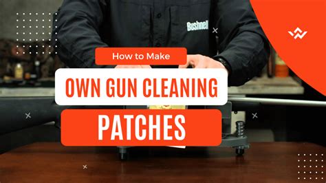 How To Make Your Own Gun Cleaning Patches 5 Alternatives Firearm