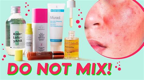 5 Skincare Combinations That Cause Breakouts And Inflammation In Your
