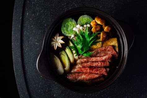 Wagyu Beef Sukiyaki Recipe Great British Chefs